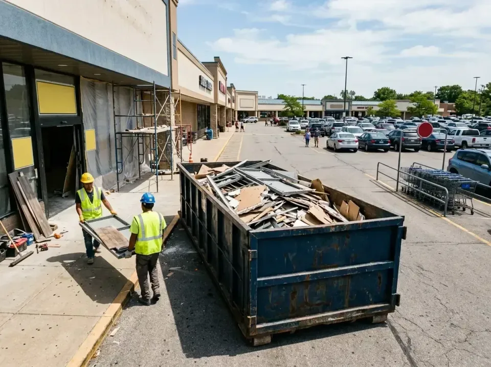 retail-store-renovation-debris-003 — frequently asked questions, Roll-off Dumpster Rentals in Kewaskum, WI